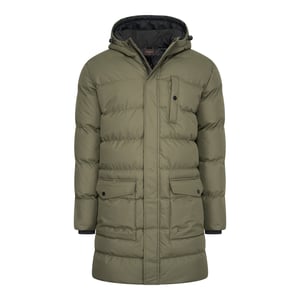 Cappuccino Italia Jas winter Hooded Winter Jacket Army Groen
