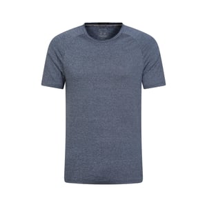 Mountain Warehouse Heren Agra Gestreept IsoCool T-Shirt (Marine)