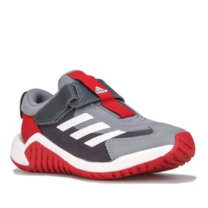 Boy's adidas Childrens 4uture Sport Running Shoes in Grey White