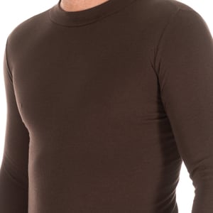 T-shirt met lange mouwen en halfhoge kraag 1625-H man