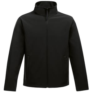 Regatta Opmerkelijk Heren Ablaze Afdrukbaar Softshell-jasje (Zwart)