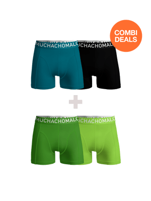 Muchachomalo Heren Boxershorts - 2+2 Pack - Mannen Onderbroeken