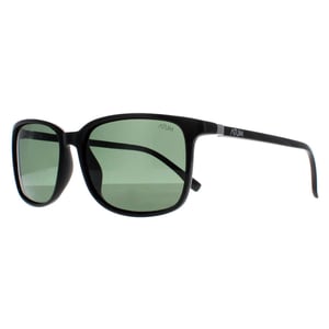 Atum Quill C2 glanzend zwart g15 groene zonnebril