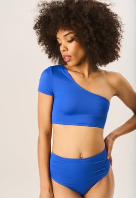 Bikinibroekje met hoge taille