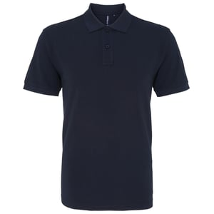 Asquith & Fox Heren Poloshirt met korte mouwen (Franse marine)