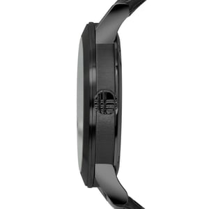 Burberry BU9906 City Zwart Leren Band Herenhorloge