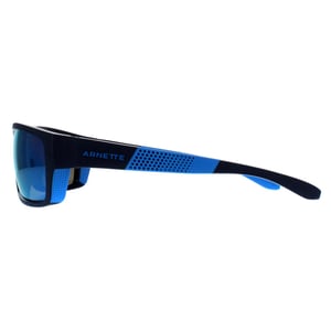 Arnette Rechthoek Heren Donkerblauw Donkergrijs Spiegel Water Gepolariseerd AN4336 Frambuesa