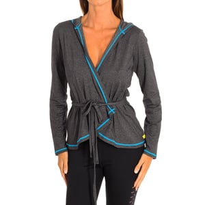 Dames sportjack met lange mouwen en capuchon Z1T00503