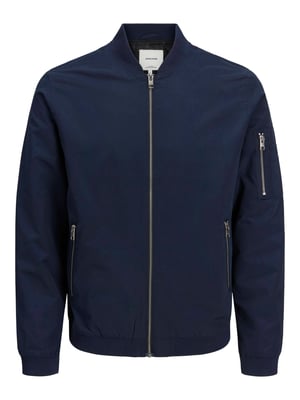 JACK & JONES ESSENTIALS bomberjack JJERUSH  navy blazer