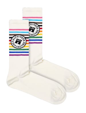 Happy Socks - Novelty Pride Design Sokken | Geweldig Cadeau - Geluk Overal