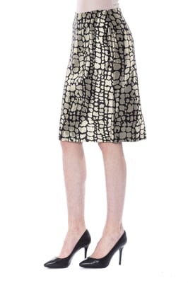 BYBLOS Dames Gouden Viscose Rok