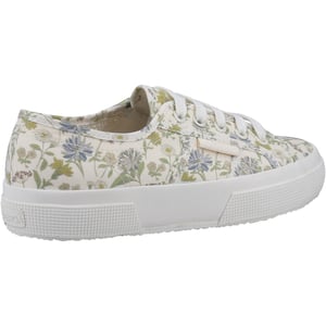 Superga 2750 Floral Print Cotton Damestrainers Wit/Bloemenprint