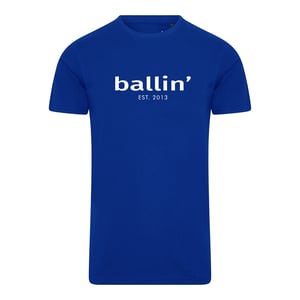 Ballin Est. 2013 Tee SS Tapered Fit Shirt Blauw