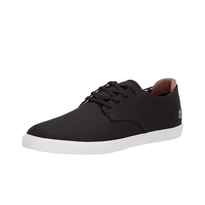 Lacoste Esparre 219 1 CMA Heren Zwarte Plimsolls