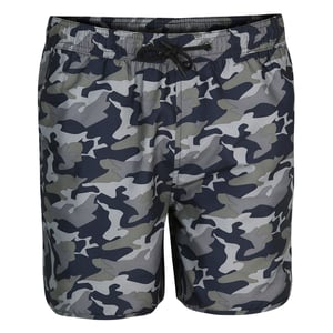 Pierre Cardin Zwembroeken Camo Swim Short Grijs