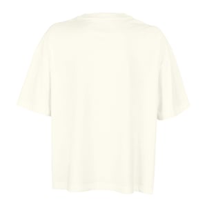 SOLS Dames/Dames Boxy Organic Oversized T-shirt (Gebroken wit)