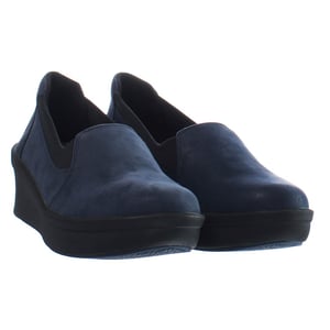 Clarks Step Rose Moon Dames Navy Wedges