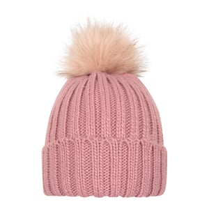 Mountain Warehouse Dames/Dames Geneva Borg gevoerde muts (Lichtroze)