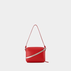 Courreges Handtas met wolkenketting - - Leer - Rood