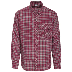 Trespass Heren Snyper Check Shirt (Roodkapje)