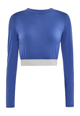 Mymo Longsleeve Dames kobalt blauw