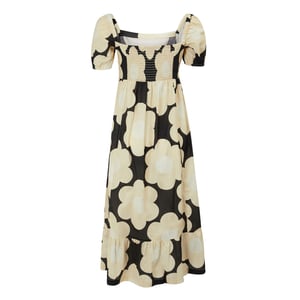 Regatta Dames/Dames Orla Kiely Sixties Daisy Summer Midi Dress (Zwart)