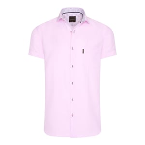 Cappuccino Italia Overhemden Short Sleeve Blouse Roze Roze