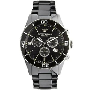 Emporio Armani AR1421 Herenhorloge Leo Ceramica
