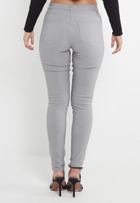 MYT Dames Skinny Super Stretch Chino Grijs