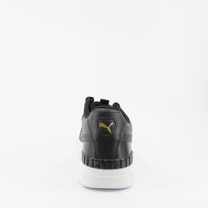 Puma Cali Sport Zwart Leer Vrouwentrainers 373871 02