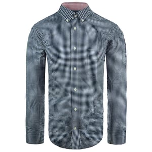 Eden Park Paris Regular Heren Navy Oxford Overhemd
