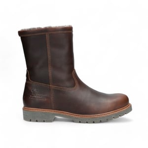 Panama Jack Fedro Igloo C10 bruin leren biker-enkellaarzen voor heren