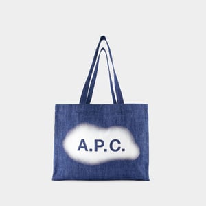 Diane draagtas - A.P.C - Katoen - Blauw