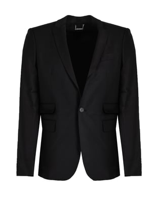 Les Hommes Garnitur Classic City Mannen zwart