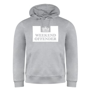 Weekend Offender Lange Mouw Pullover Grijs Heren HM Service Classics Hoodie WOHD100 GREY MARL
