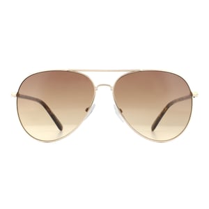 Calvin Klein Zonnebril CK19314S 717 Goud Schildpad Bruin Verloop