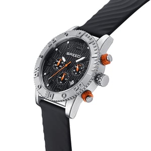 Breed Double Agent Chronograaf Horloge met Datum