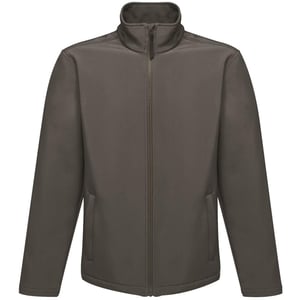 Regatta Reid Mens Softshell Windbestendig Waterafstotend Jasje (Afdichting Grijs)