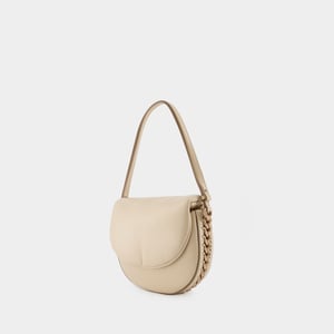 M Flap Puffy Alter Mat Tas - Stella Mccartney - Veganistisch leer - Beige