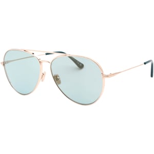 Tom Ford Ft0996 28X glanzende rosegouden zonnebril