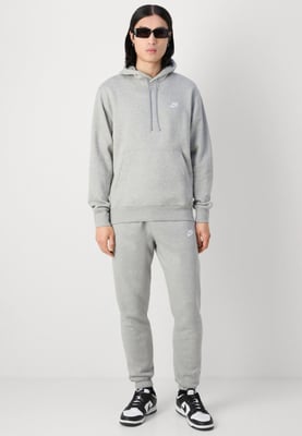 Nike Heren Sportswear Club Fleece Hooded Tracksuit in Grijs