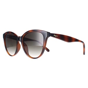 Salvatore Ferragamo SF1073S 240 tortoise grijs gradiÃ«nt zonnebril