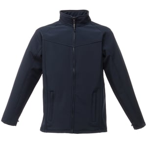 Regatta Heren Uproar Lichtgewicht Softshell-jasje dat tegen de wind bestand is (Marine/Navy)