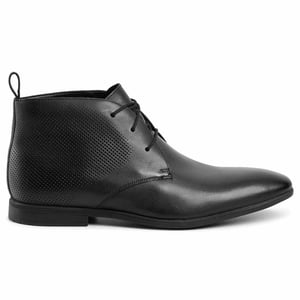 Clarks Bampton Up Heren Zwart Laarzen