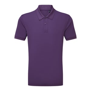 Asquith & Fox Heren Glacier Tech Poloshirt (Paars)