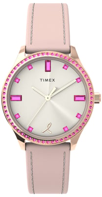 Timex Dress X Bcrf Dames Roze Horloge TW2V95700