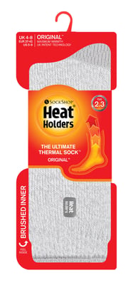 Heat Holders - Dames 2.3 tog thermo wintersokken - Primrose Grijs