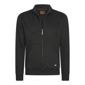 Cappuccino Italia Sweaters Fleece Zip Jack Zwart