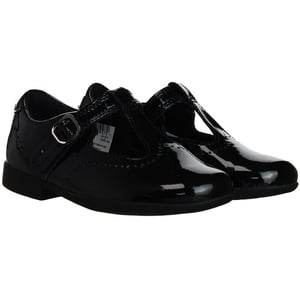 Clarks Scala Seek kinderschoenen zwart