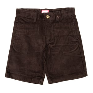 Corduroy jongensbroek met verstelbare elastische tailleband 17I14902